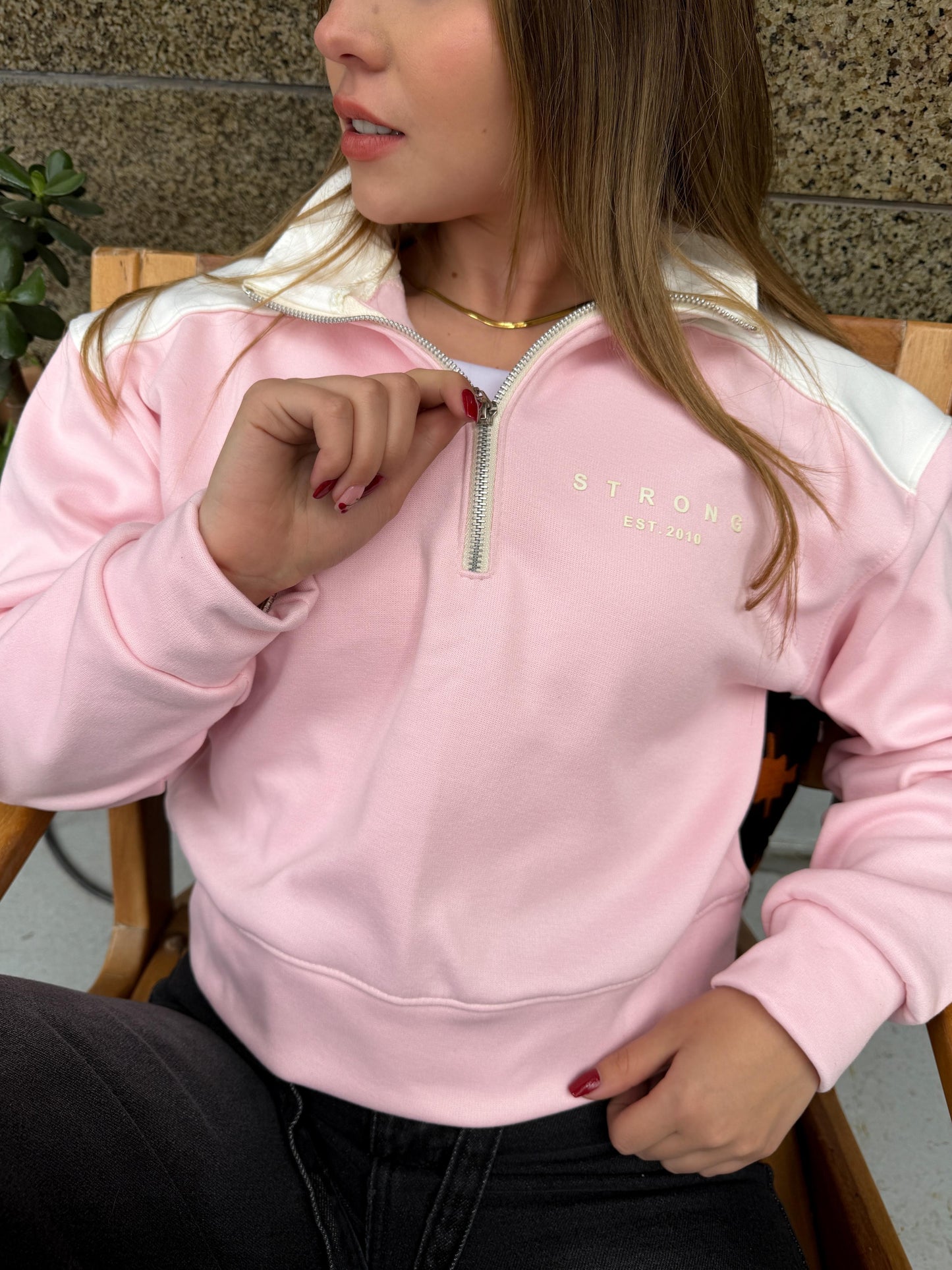 Buzo combinado mujer strong