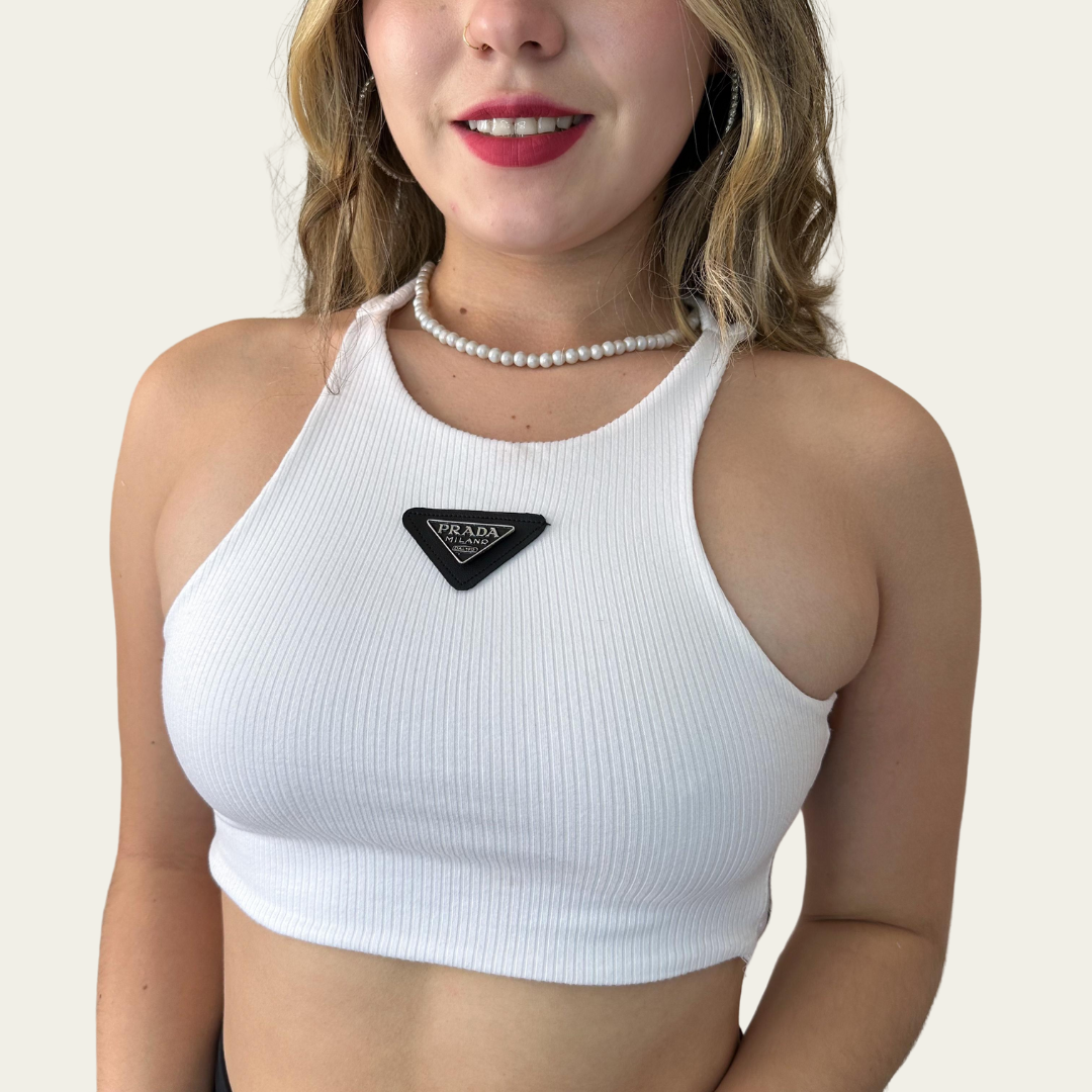 Crop Top Mujer Prada