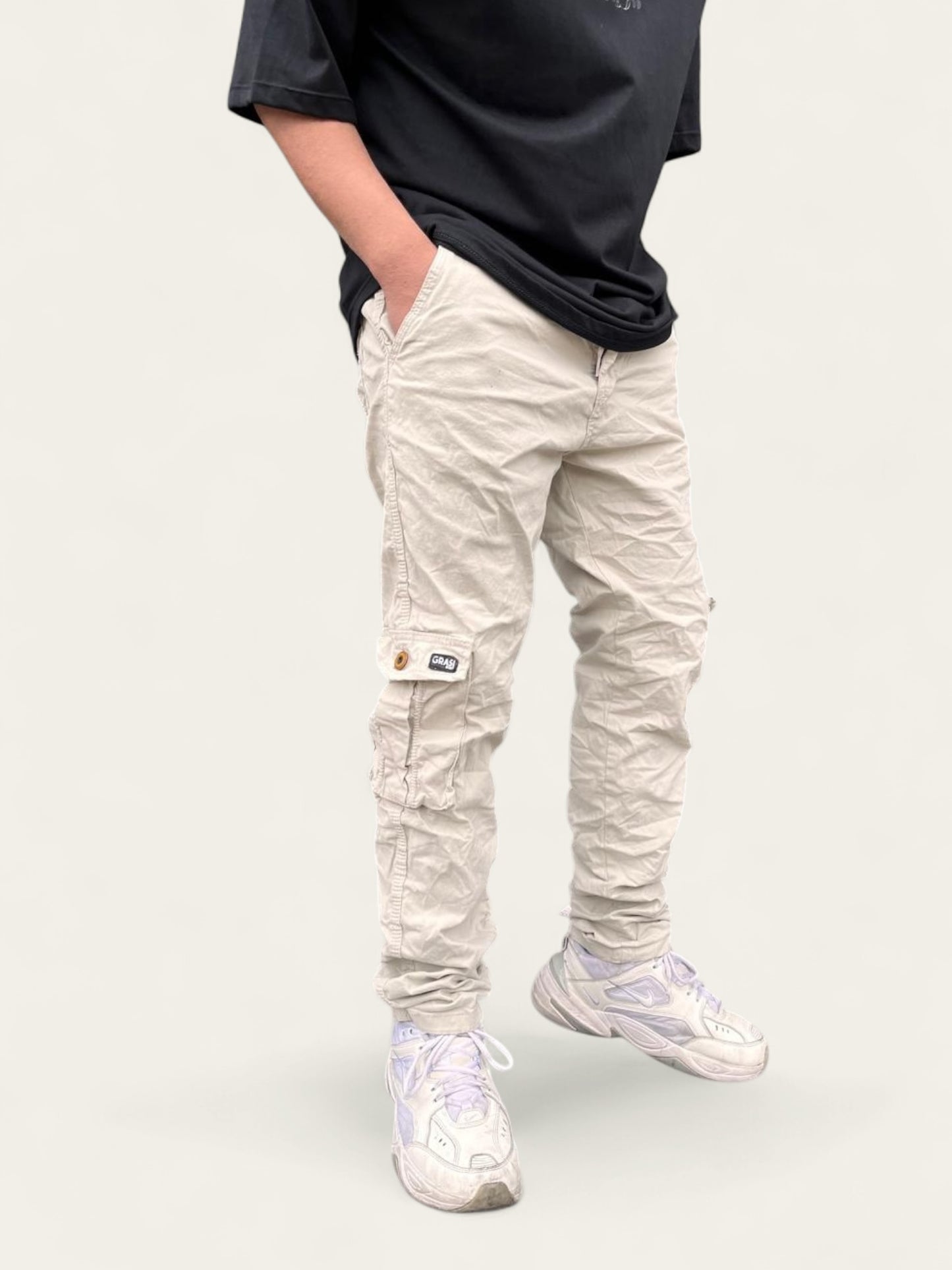 Cargo jean Hombre en Drill