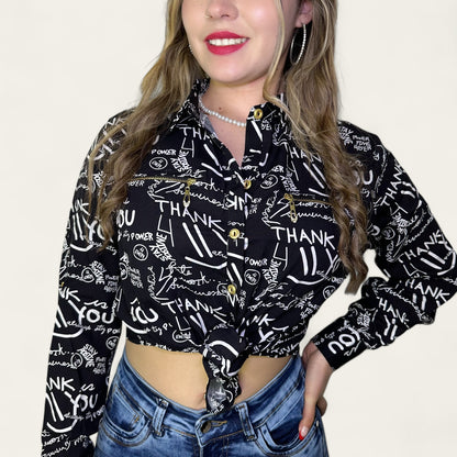 Camisas mujer manga larga