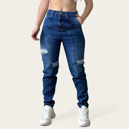 Jean Boyfriend Mujer