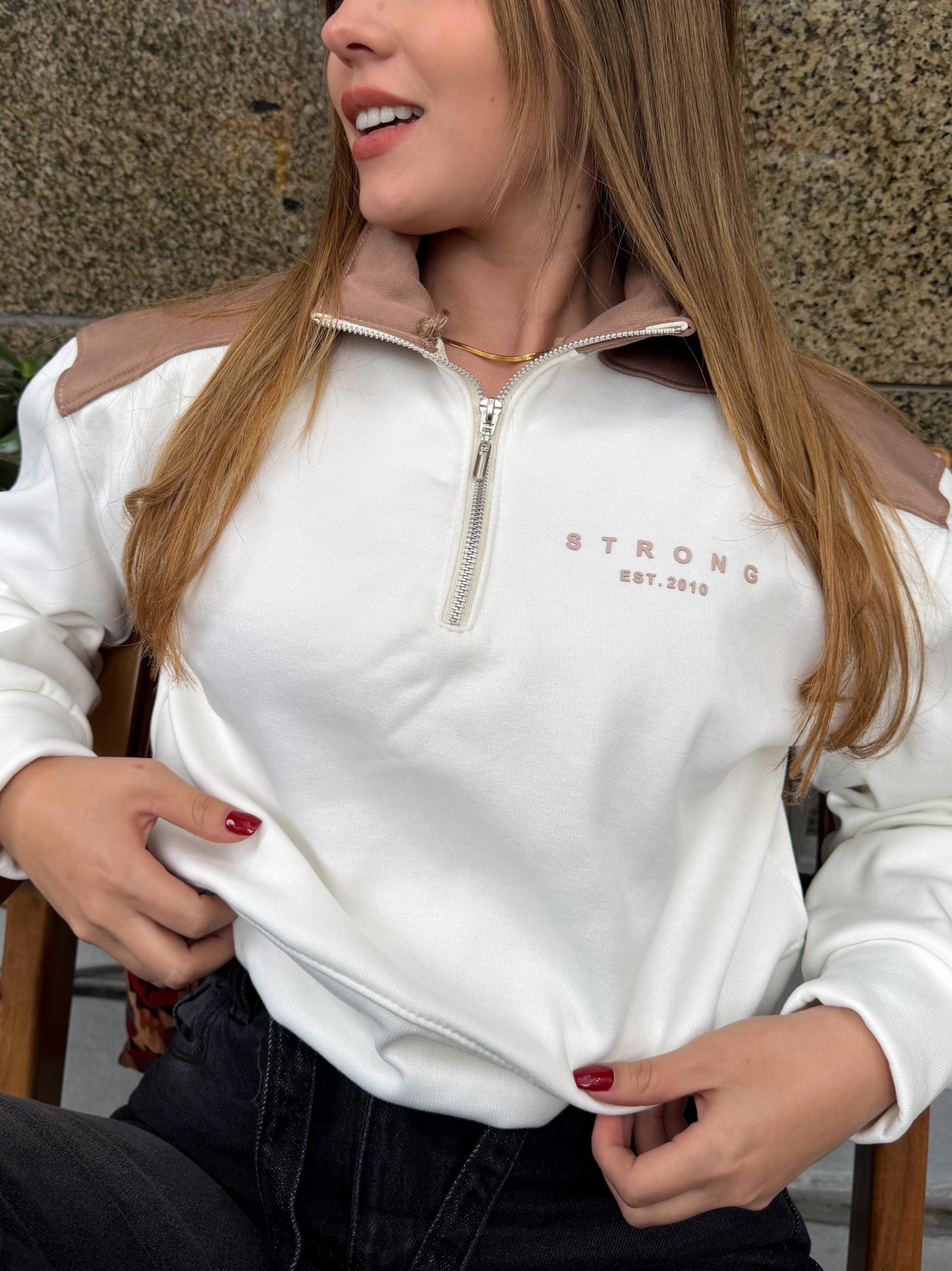 Buzo combinado mujer strong