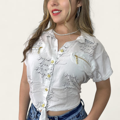 Camisas mujer manga corta