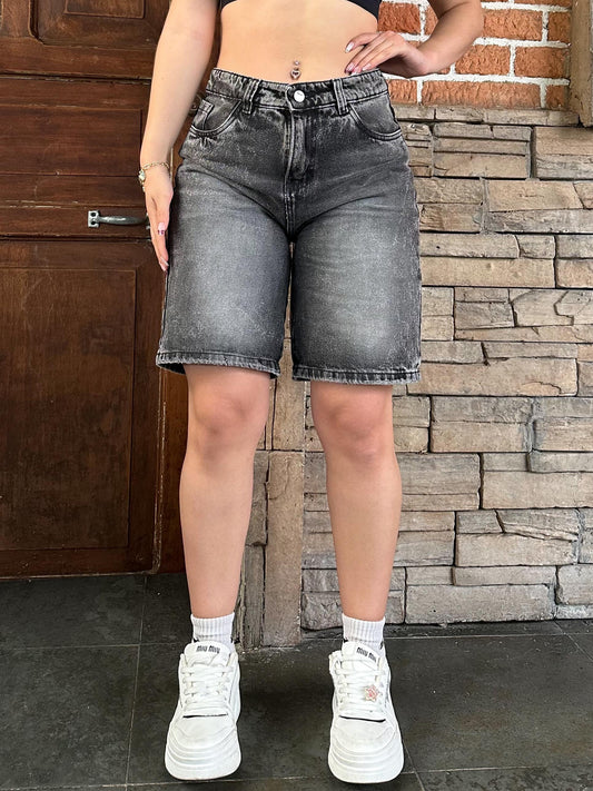Jort mujer tono gris