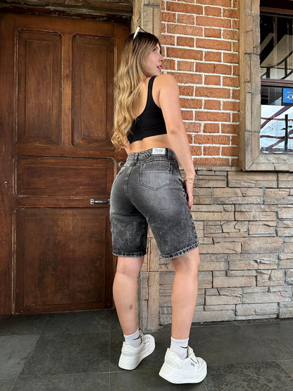 Jort mujer tono gris