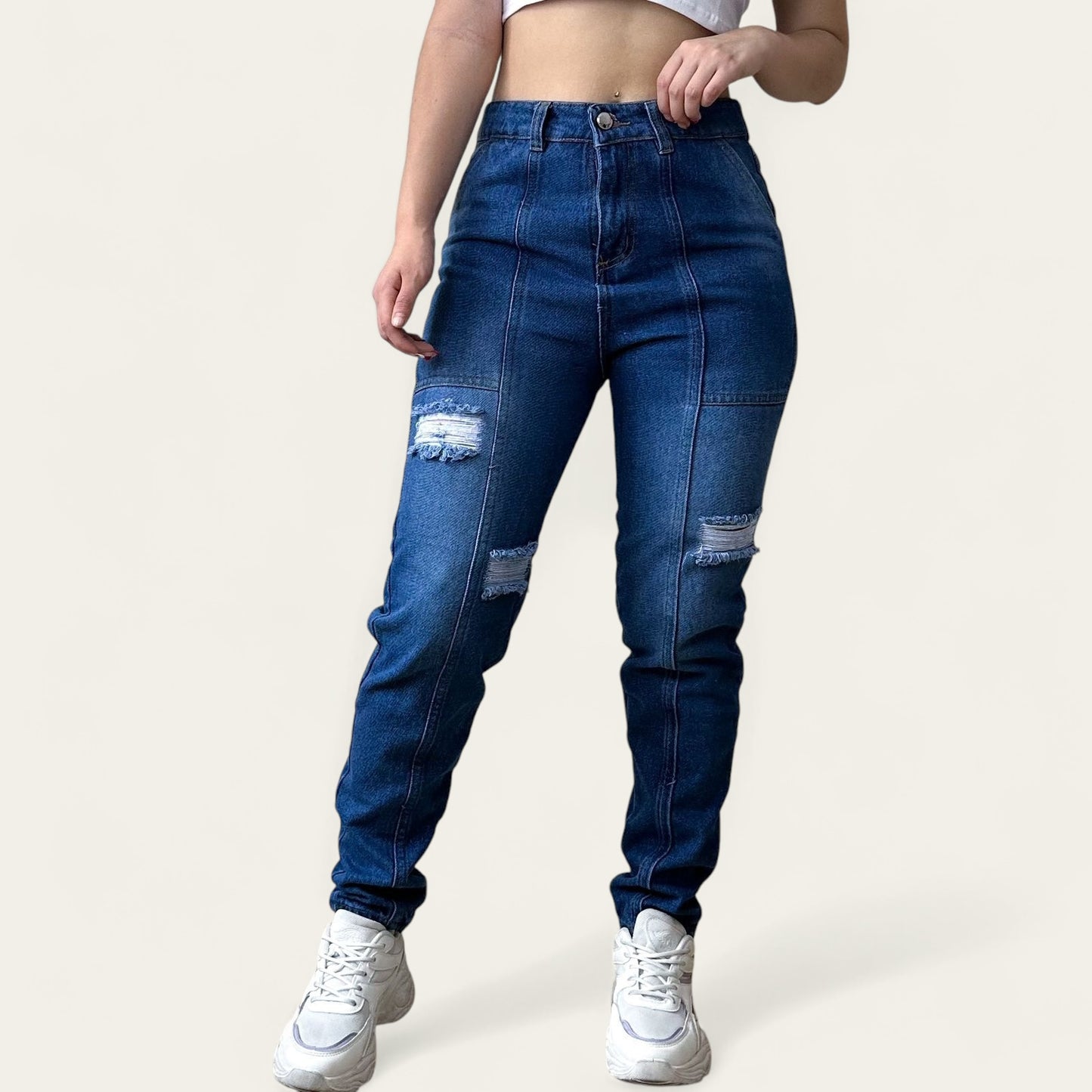 Jean Boyfriend Mujer