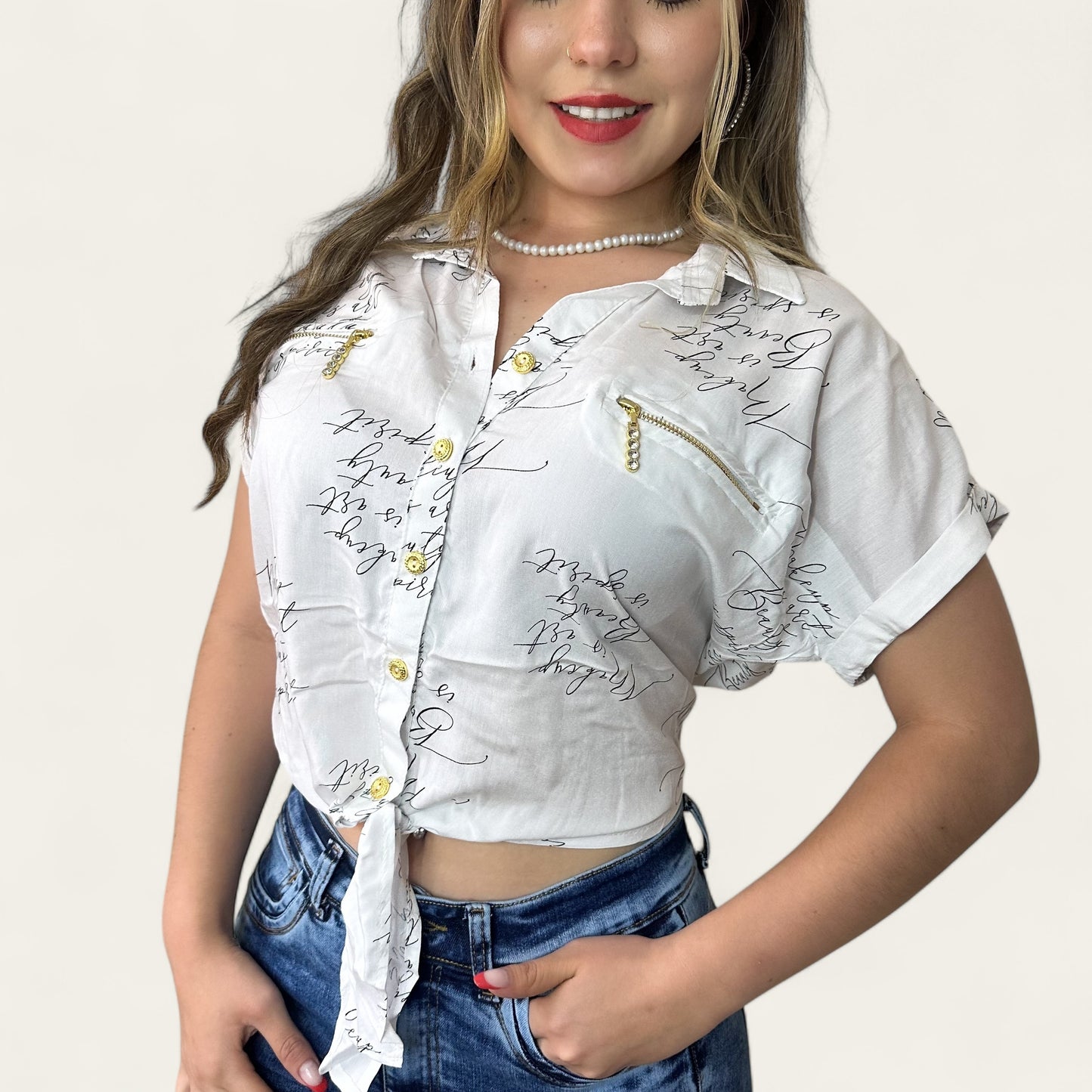 Camisas mujer manga corta