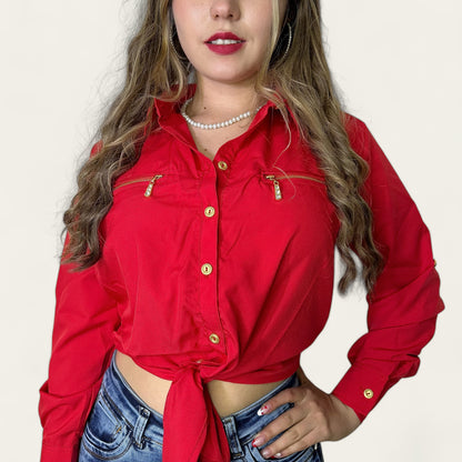 Camisas mujer manga larga